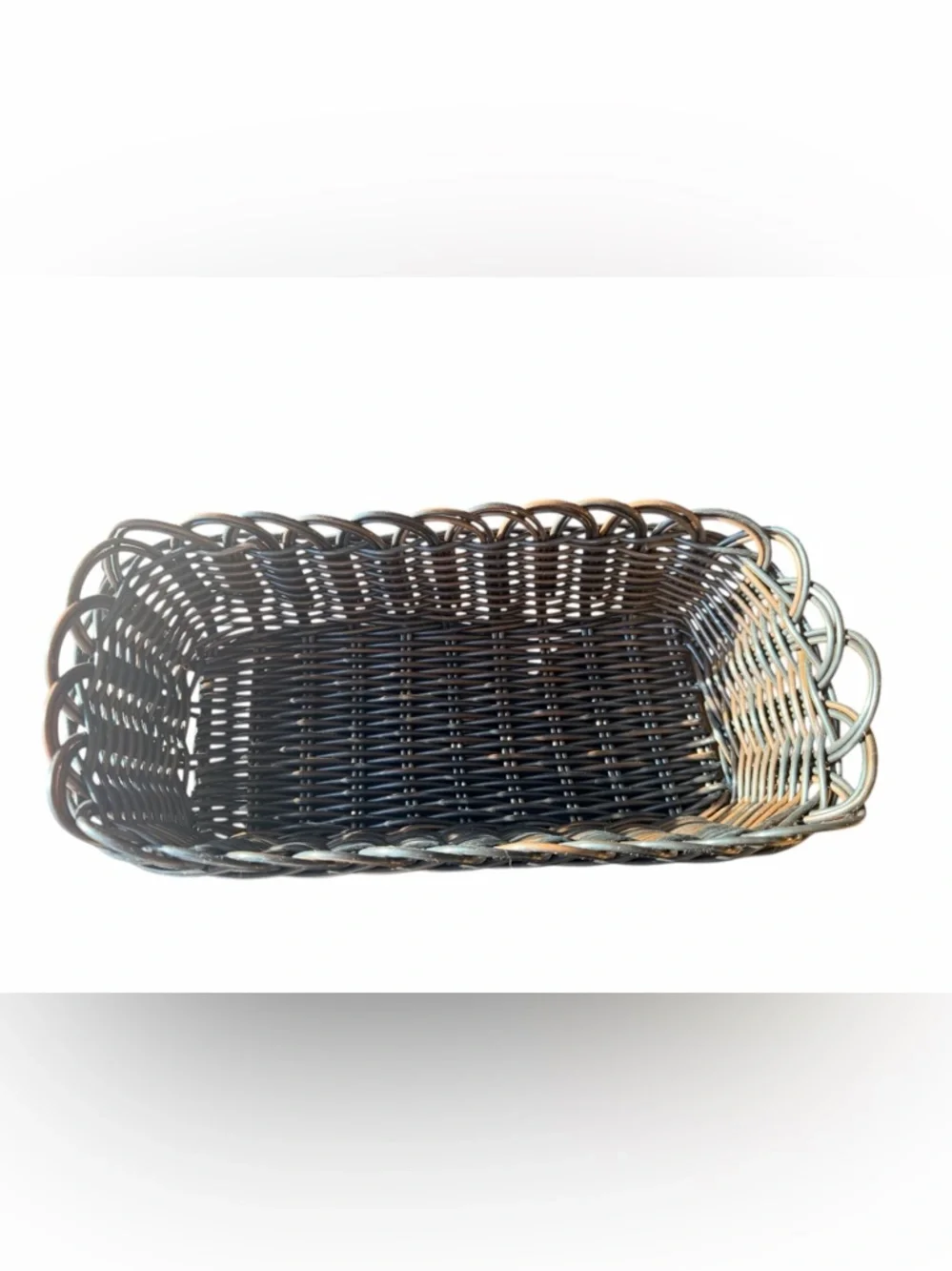 Warming Stone Bread Basket with Warming Stone 12x5 – Lined Serving Basket
